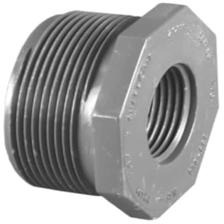 Keeney Mfg Charlotte Pipe Schedule 80 1-1/2 in. MPT X 1 in. D FPT PVC 7 in. Reducing Bushing 1 pk PVC082003600